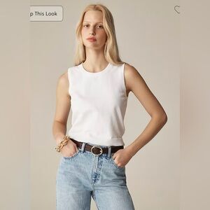 J.Crew Sweater shell in premium ultra-fine cotton